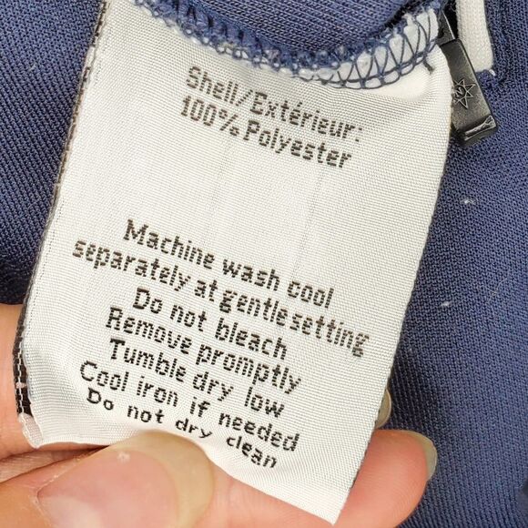 North End CTLF Navy Mock Neck Quarter Zip Jacket #29 Ladies Size Small - Picture 10 of 17